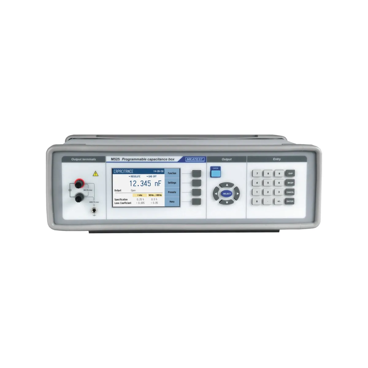 meatest m525 programmable capacitance decade 16 m525programmablecapacitancedecade1